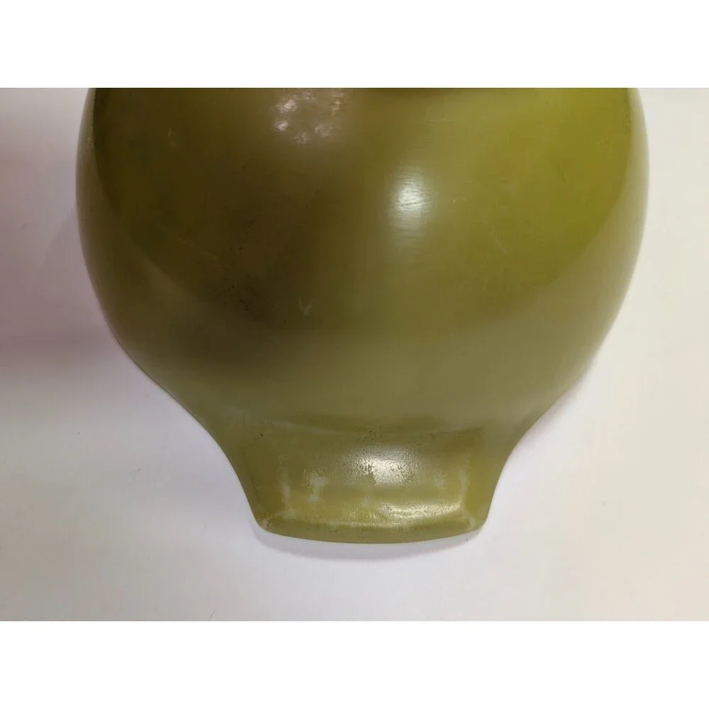 Vintage Pyrex Avocado Green Cinderella Mixing Bowl #441 1.5 Pt 7
